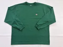 Lサイズ　DANTON ダントン　 長袖Tシャツ グリーンのサムネイル