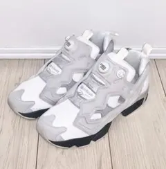 28.5cm 新品 REEBOK PUMP FURY OG ホワイト グレー 灰