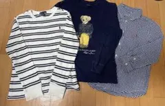 POLO RALPH LAUREN 長袖カットソー 3点セット