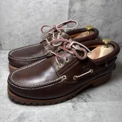 ティンバーランド デッキシューズ 3EYE 26cm モカシン