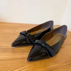 【未使用】Odette e Odile リボンタイフラットパンプス