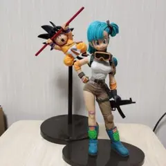 ドラゴンボール ブルマ 孫悟空 フィギュアセット