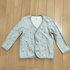 アーバンリサーチ 130 ボートプリント グレー カーディガン