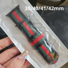 ナイロン製ストライプバンド 38/40/41/42mm