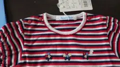 ファミリア　80 Tシャツ　新品未使用　ボーダー 半袖Tシャツ　ズボン　セット