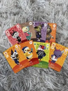 どうぶつの森　amiiboカード 8枚セット