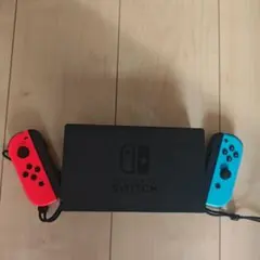 純正Nintendo Switch 赤/青 純正ドック付き 美品？