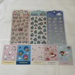 新品　ぷくっとシール　サンリオキャラクターズシール　セット