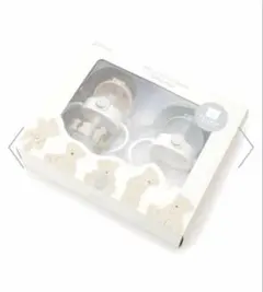 ジェラートピケ スタイ付きステップアップマグセットR