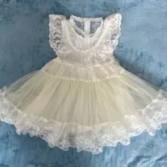 キッズ　レースワンピース・ドレス　90