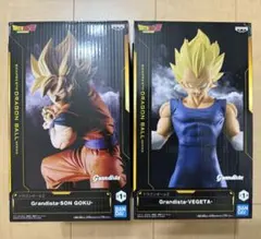 ドラゴンボールフィギュア　孫悟空、ベジータ　グランディスター　新品未開封