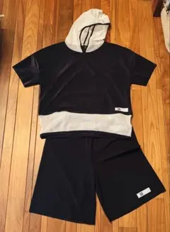 イルグッフォ 子供服 パーカー 半ズボン セットアップ 12a