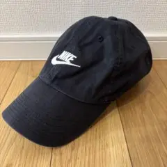 NIKE キャップ ブラック ロゴ刺繍 帽子のサムネイル