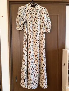 未使用　マウジー　半袖シャツワンピース Sサイズ