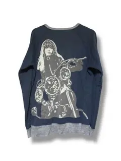 HYSTERIC GLAMOUR バイクガール　Hタグ スウェット　y2k