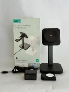 ESR Qi ワイヤレス充電スタンド ホワイト