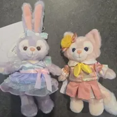 ステラ・ルー　リーナ・ベル　カラフルハピネス　ぬいぐるみバッジ
