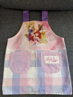 プリンセス　エプロン　子供用