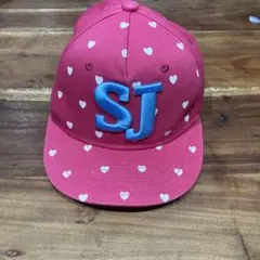 SISTER JENNI キャップ ピンク ハート柄 54cmのサムネイル