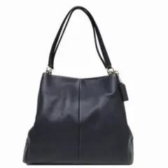 コーチ COACH ショルダーバッグ　フィービー マディソン　ネイビー