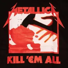 Metallica Kill 'Em All メタリカ 黒 XL バンドTのサムネイル