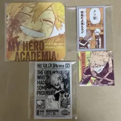 ヒロアカ原画展　アートコースター　爆豪