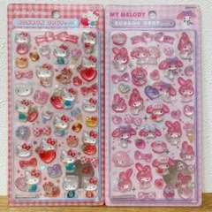 【正規品】 サンリオ 第二弾 ボンボンドロップシール ハローキティ♡マイメロディ