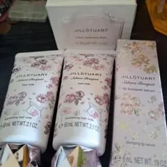 (起きるまで/4点セット)ジルスチュアート♥ヘアミルク♥クレンジング♥リップ♥