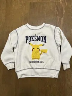 GU キッズ ポケモン ピカチュウ トレーナー スエット 120