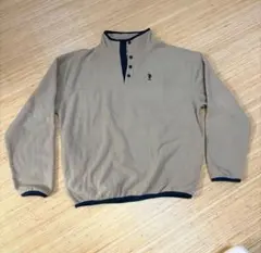 Ralph Lauren ベージュ ハーフジップ トレーナー　スウェット