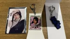 INI 池崎理人 109ポップアップ トレカ アクキー ネームキーホルダー