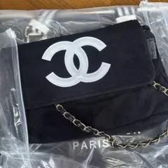 きーな様専用! CHANEL黒シャネル大ココマークポーチ 正規品 - メルカリ