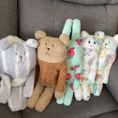 ★クラフトホリック ぬいぐるみ Sサイズ 5体まとめ売りのサムネイル