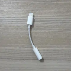 Apple Lightning 3.5mmヘッドフォンジャックアダプタ 純正品