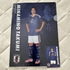 一番くじ サッカー日本代表 久保建英 クリアファイル ステッカー