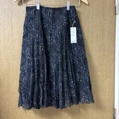 タグ付未使用花柄プリーツスカートのサムネイル