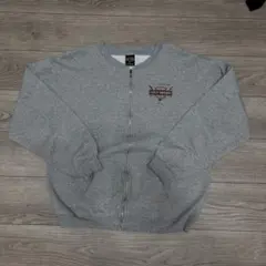 Harley-Davidson グレー ジップアップスウェット XL