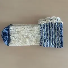 毛糸の靴下　ハンドメイド