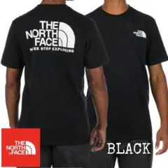 【新品】THE NORTH FACE 黒 Tシャツ　USA限定　ノースフェイス