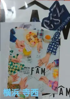 timelesz FAM ステッカー 横アリ限定