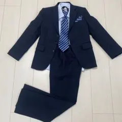 ネイビー フォーマルスーツ 卒業、入学式　140cm