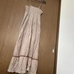 キャミワンピース 花柄
