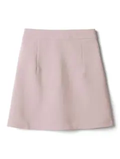 インパン裏地付き台形ミニスカート[at1531]