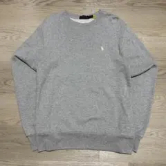 【美品】Polo Ralph Lauren スウェット グレー 現行 近年モデルのサムネイル