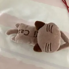 ねこ ぬいぐるみ マスコット バッジ