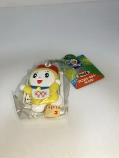 ［レトロ］ドラミちゃん　マスコットキーホルダー　未使用　タグ付き