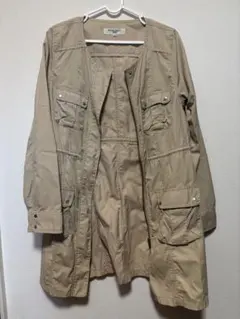 NATURAL BEAUTY BASIC ベージュトレンチコート M