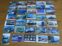 【使用済】JR オレンジカード35枚　 鉄道写真コレクションのサムネイル