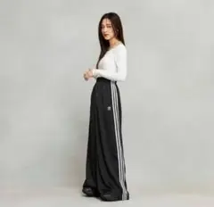 M920 XLサイズ　サテン　ワイドパンツ　Baggy Track Pants