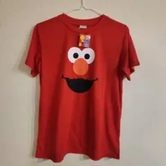新品　SESAME STREET エルモ 半袖Tシャツ フリーサイズ　Lぐらい